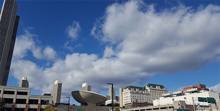 Empire State Plaza skyline